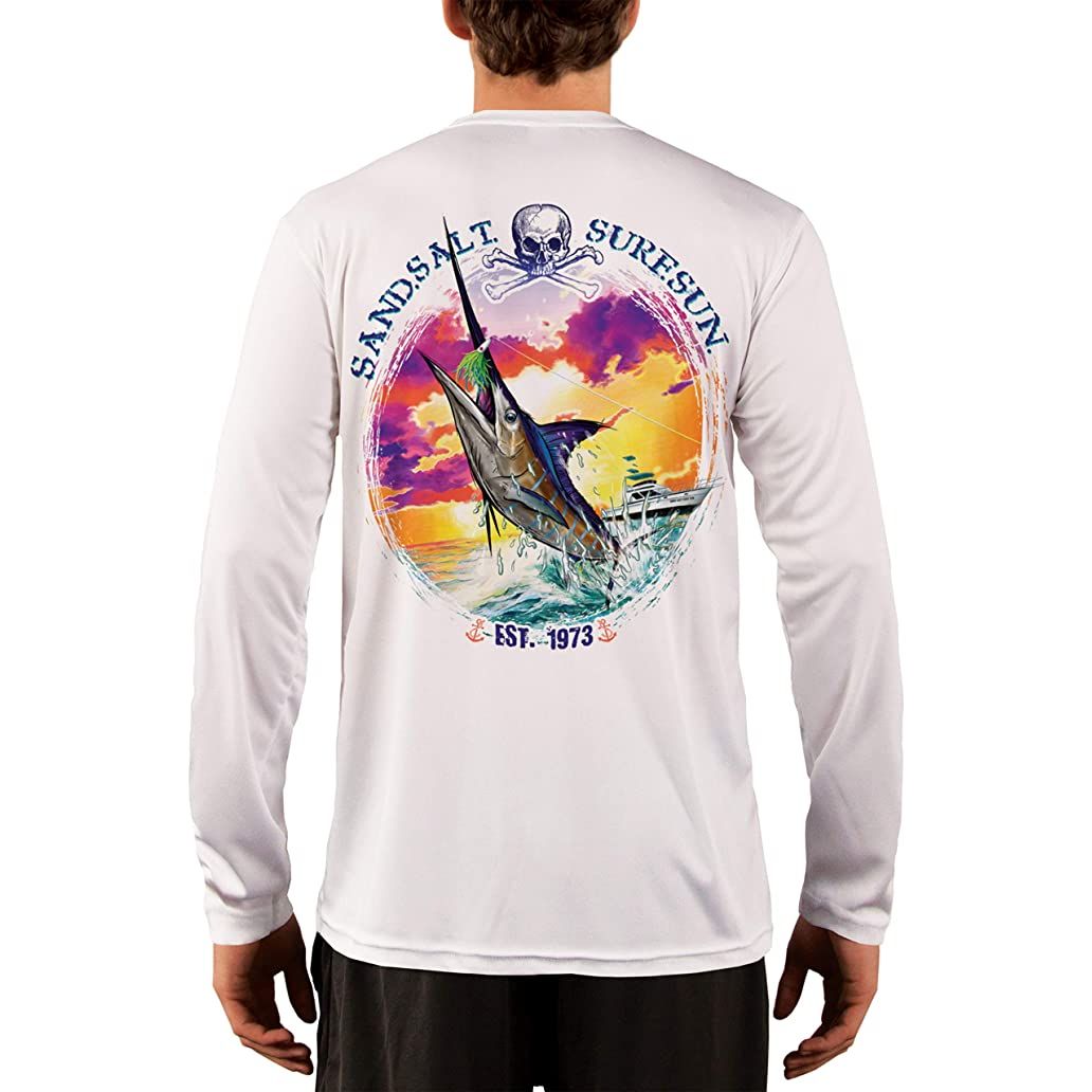 Bright Marlin UPF 50+ Long Sleeve Shirt - Slick Fish Gear Co.