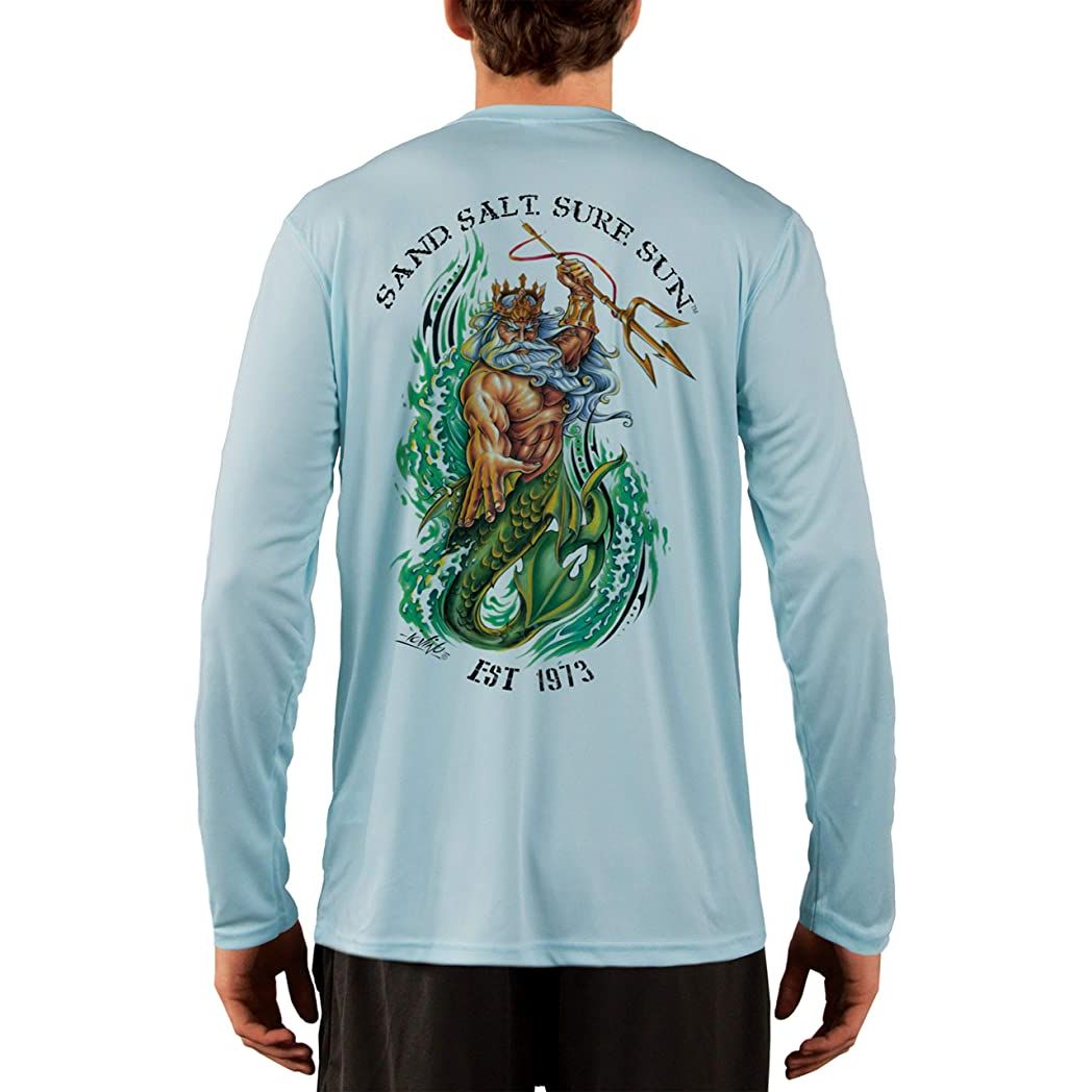 Gil*z Men Fishing T Shirt Long Sleeve Shirt UPF50 Quick Dry